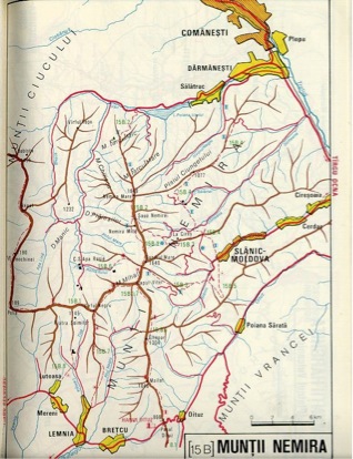 Harta Muntii Nemira