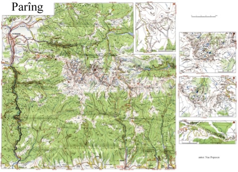 Harta Muntii Parangului